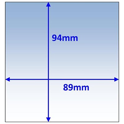 WELDCLASS LENS - CLEAR 94 X 89MM INNER SUIT LINCOLN VIKING
